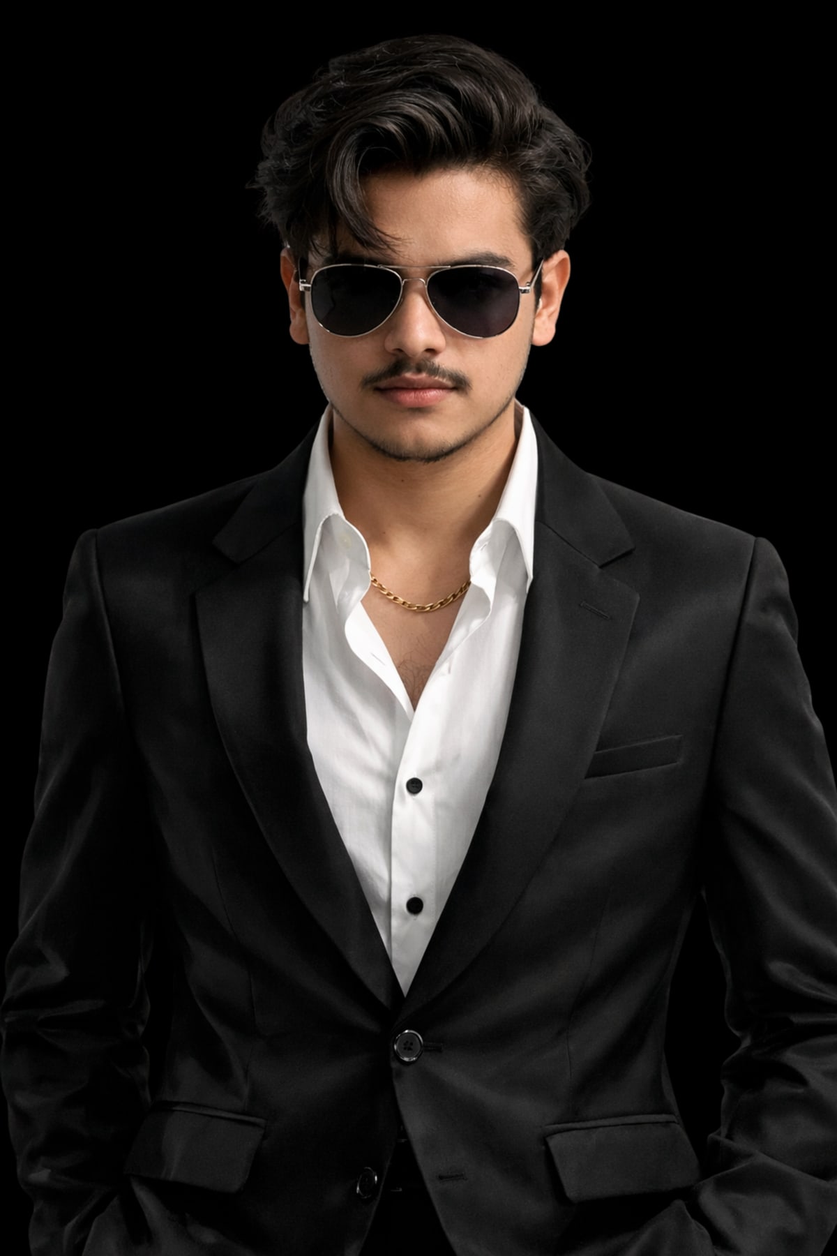 Portrait of Krishom Sharma, designer and founder of Elevare Designs